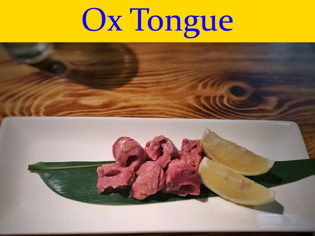 top ten Korean BBQs (Ox tongue bbq)